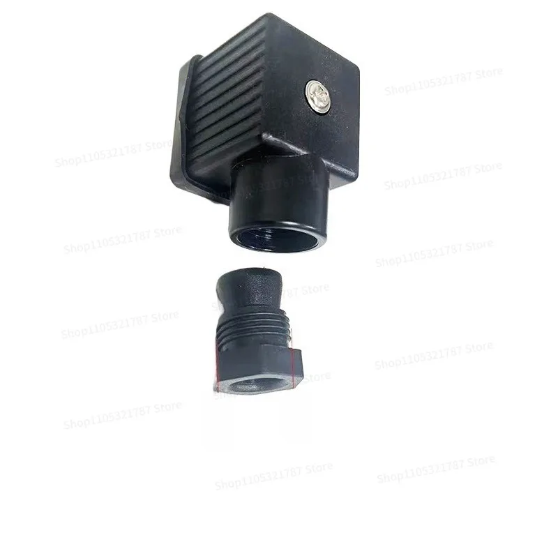 A Type 3 + Pe DIN43650 Solenoid Valve Displacement Electronic Ruler Plug 4 Pin Pressure Sensor Plug Junction Box