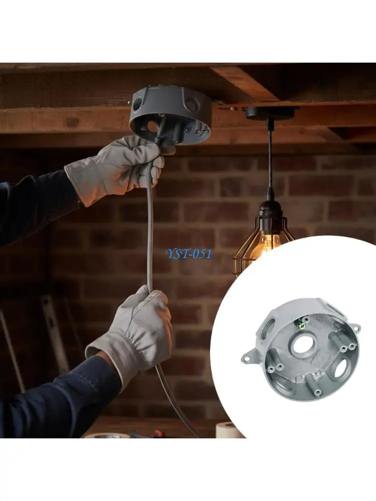 

E15A Restros Surfaces Mount Junctions Boxes 5 Port 1/2 In Industrial Electrical Hardware