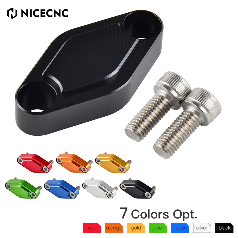 

NICECNC Universal Parking Brake Block Off Plate For Yamaha Raptor 700 YFZ450 YFZ450R Banshee 350 For Honda TRX450R ATV UTV Parts