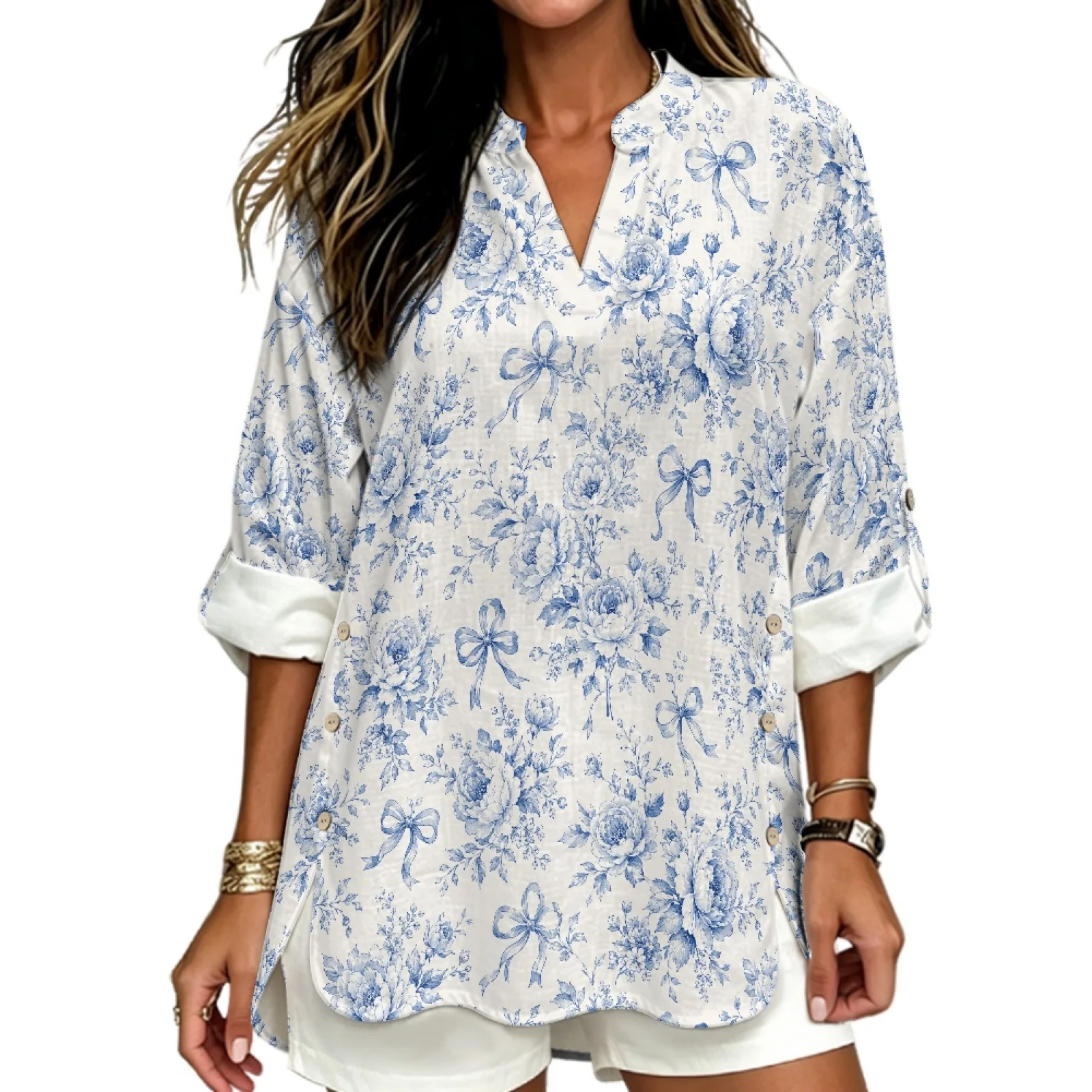 Camisa PENSTROLL com Estampa F - S&S Watches & Jewelry Ho Chi Minh avaliação e preço