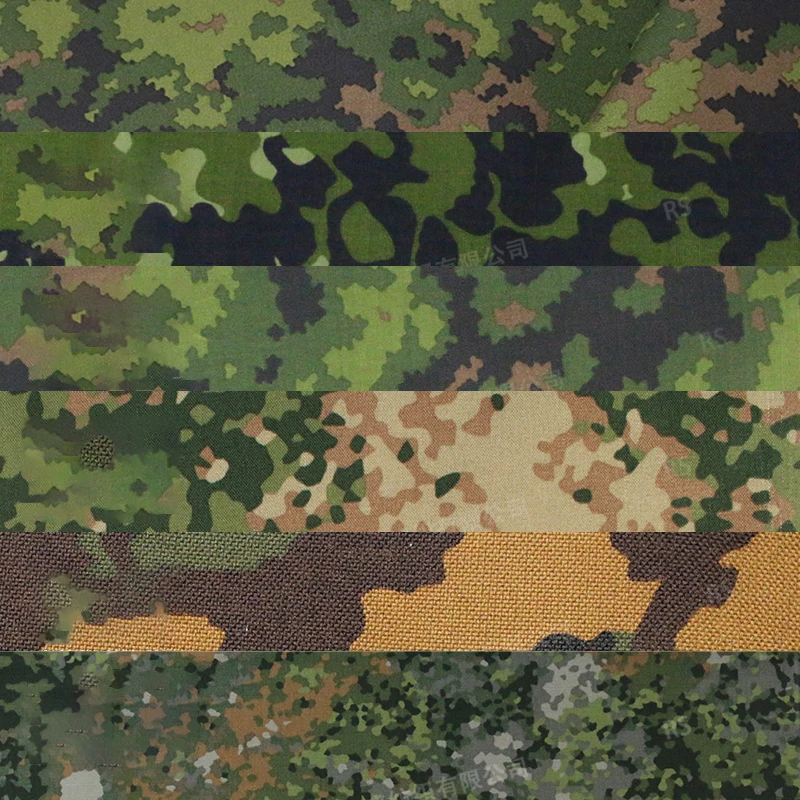 DOT44 التمويه الدنماركية التمويه النايلون القطن متقلب النسيج تنفس ومقاومة للتمزق الملابس التكتيكية عمال النسيج