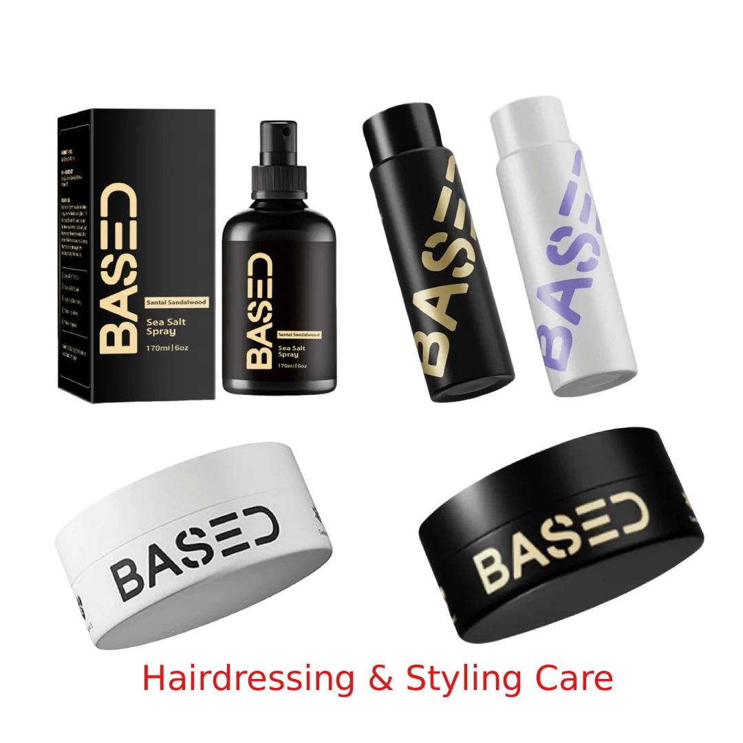 Spray de Sal Marinho para Cabelo, Longa Duração, Unissex, Adiciona Textura e Volume, Ondas Fluffy, Pó de Estilização Não Oleoso, Ótimo para Looks Perfeitos ﻿