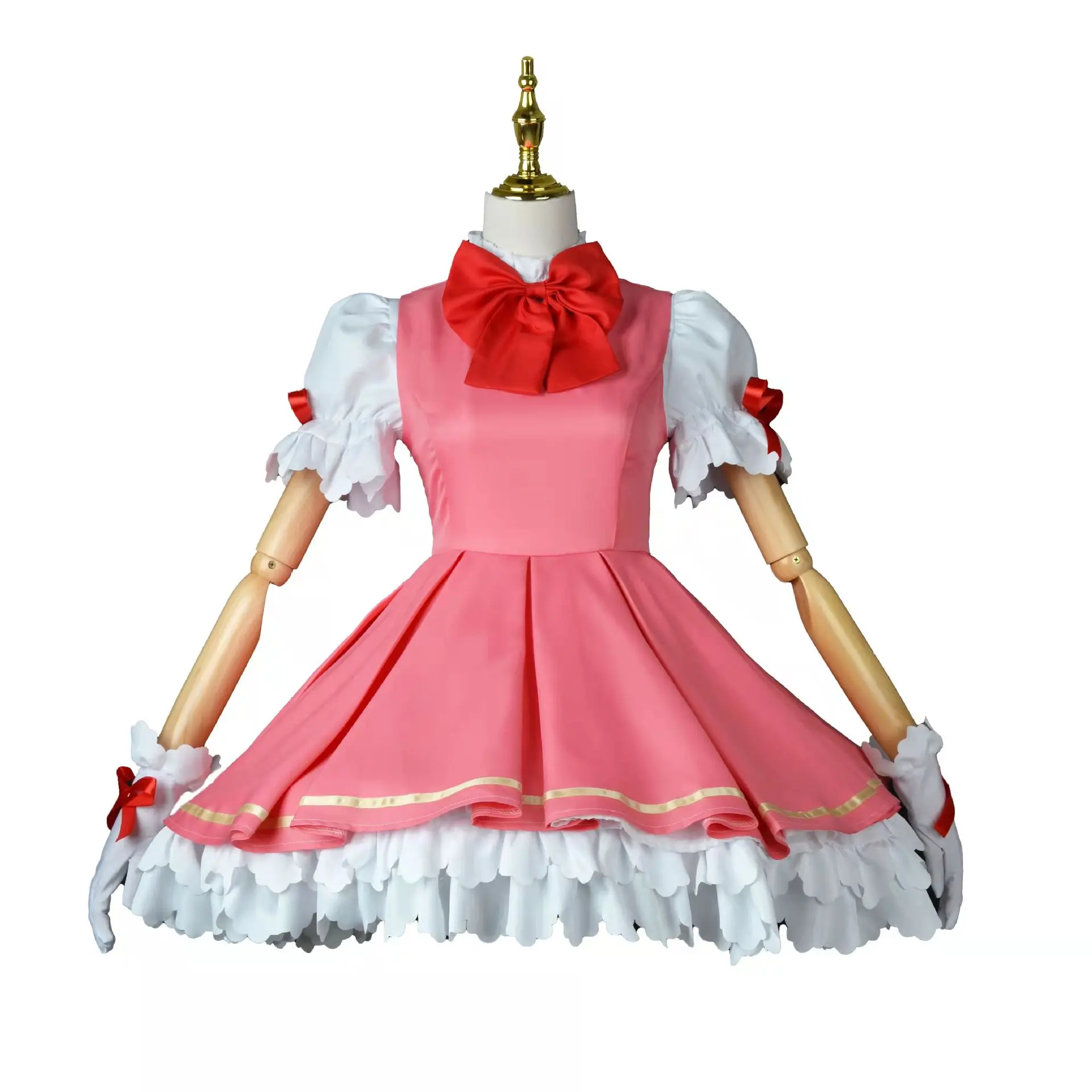 Japanese Anime Card Captor Sakura Cos Suit Dress Set Wings Halloween Cosplay Girls Dress Stage Performance Outfit Costume - view 3