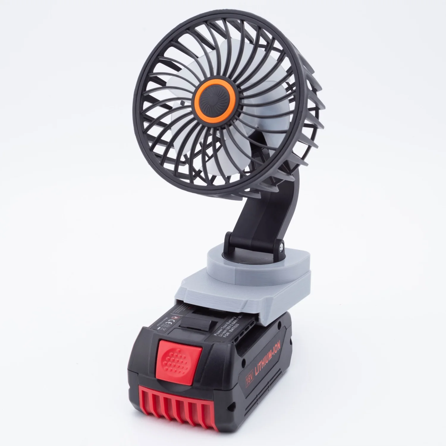 Portable Camping Fan For Bosch 18V BAT609 Lithium Battery Powered Wireless Hiking Fishing  (Not include battery)