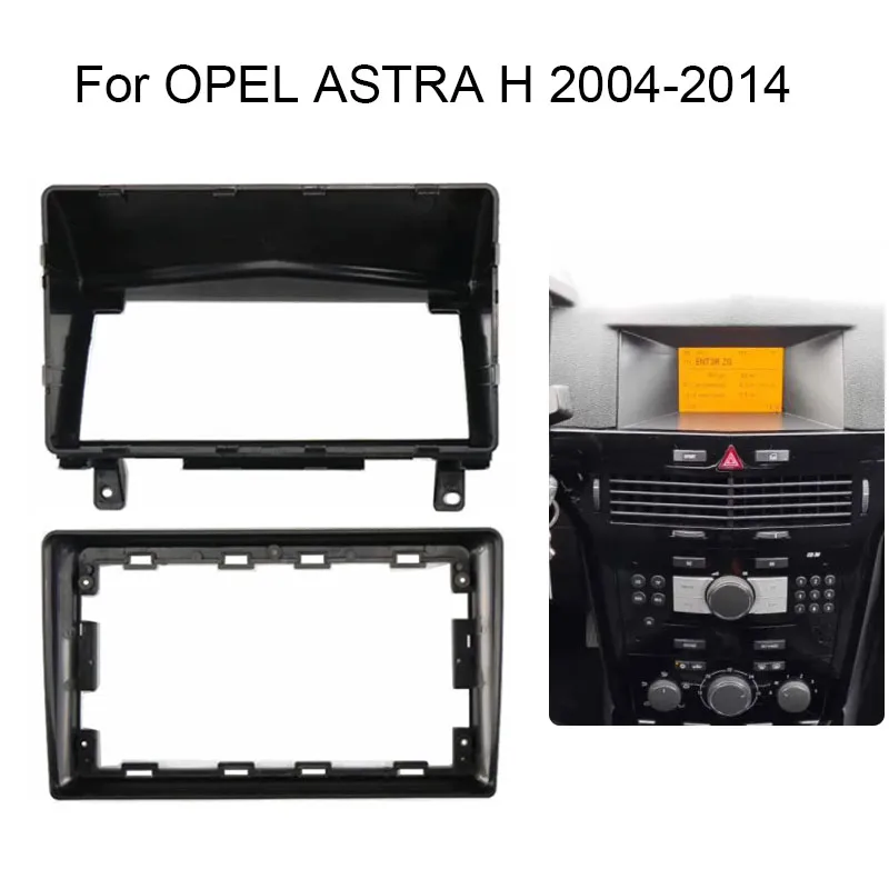 

Car Radio Frame Kit For OPEL ASTRA H 2004-2014 Auto GPS Navigation Install Dash Panel Fascia Mount Trim Bezel
