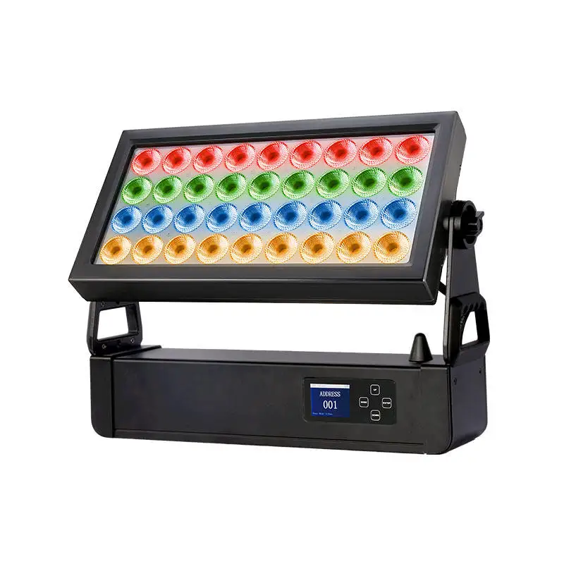 【Professional Use】1mm Sublimed Aluminum Plate Thermal Transfer Nameplate IP65 Rated With 260W Power And DMX Control Mode For Pho