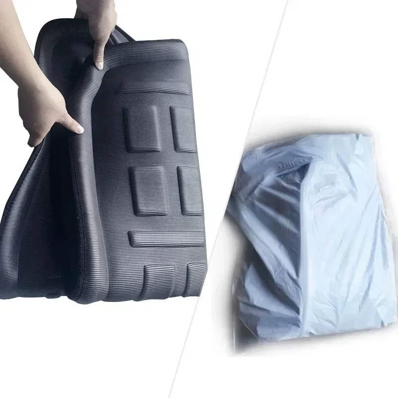 Polymères de coffre arrière de voiture pour Audi, étanche, coussin de sol, espace, couverture de carg, doublure de bagage, Audi Horizon C7, berline 2012 ~ 2018, accessoires automobiles