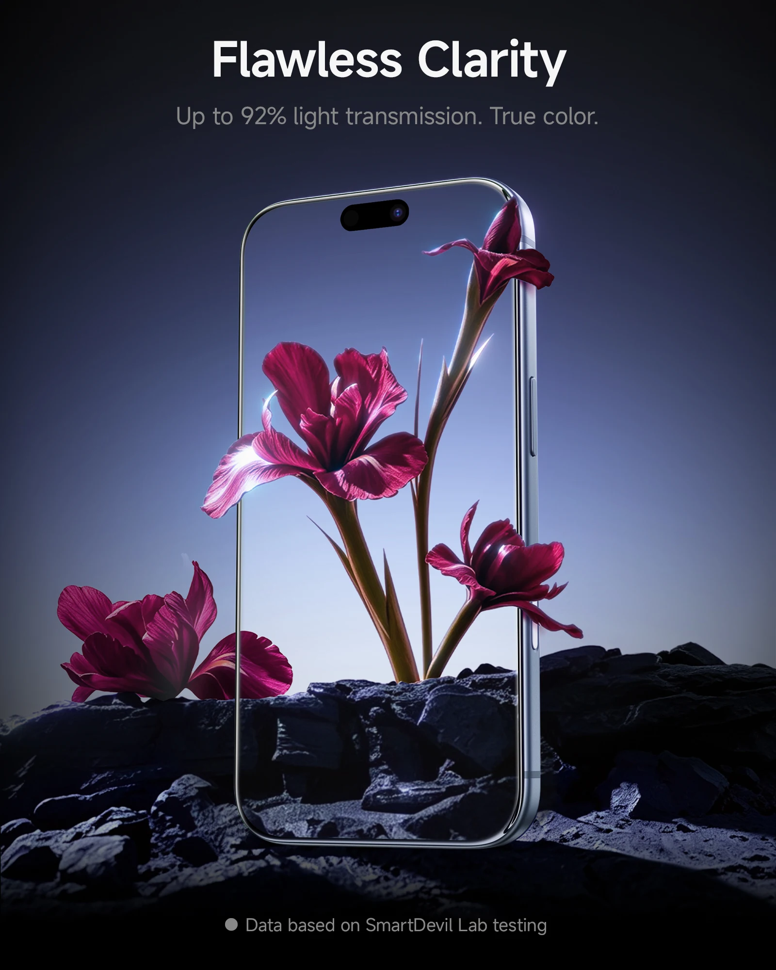 SmartDevil Szkło Hartowane do iPhone 18 Pro Max 18 Pro HD Przezroczyste Ochronne Szkło Ekranowe do iPhone 17 Pro Odporne na Pęknięcia i Odciski Palców — zdjęcie produktu 6