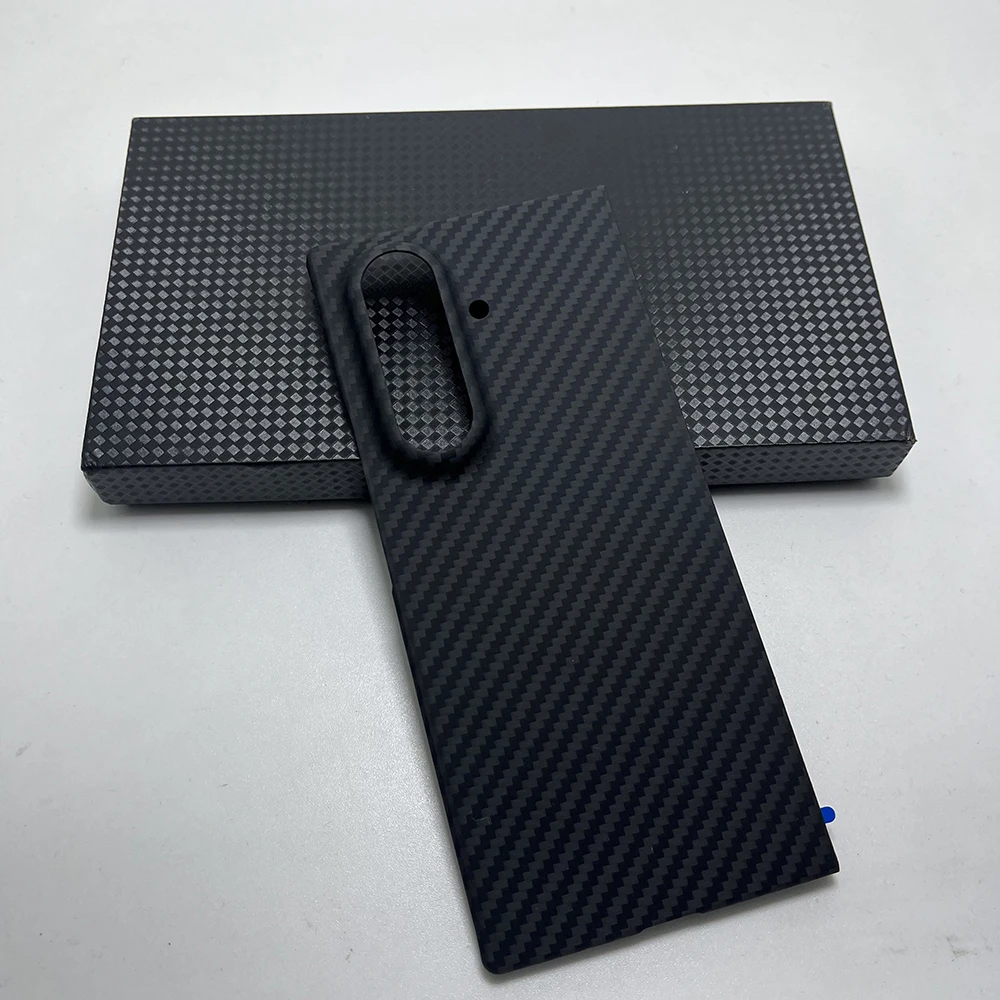 Etui z prawdziwego włókna węglowego z obsługą MagSafe do Samsung Galaxy Z Fold 7, ultracienkie, z ochroną obiektywu, wykonane z włókna aramidowego. — zdjęcie produktu 6