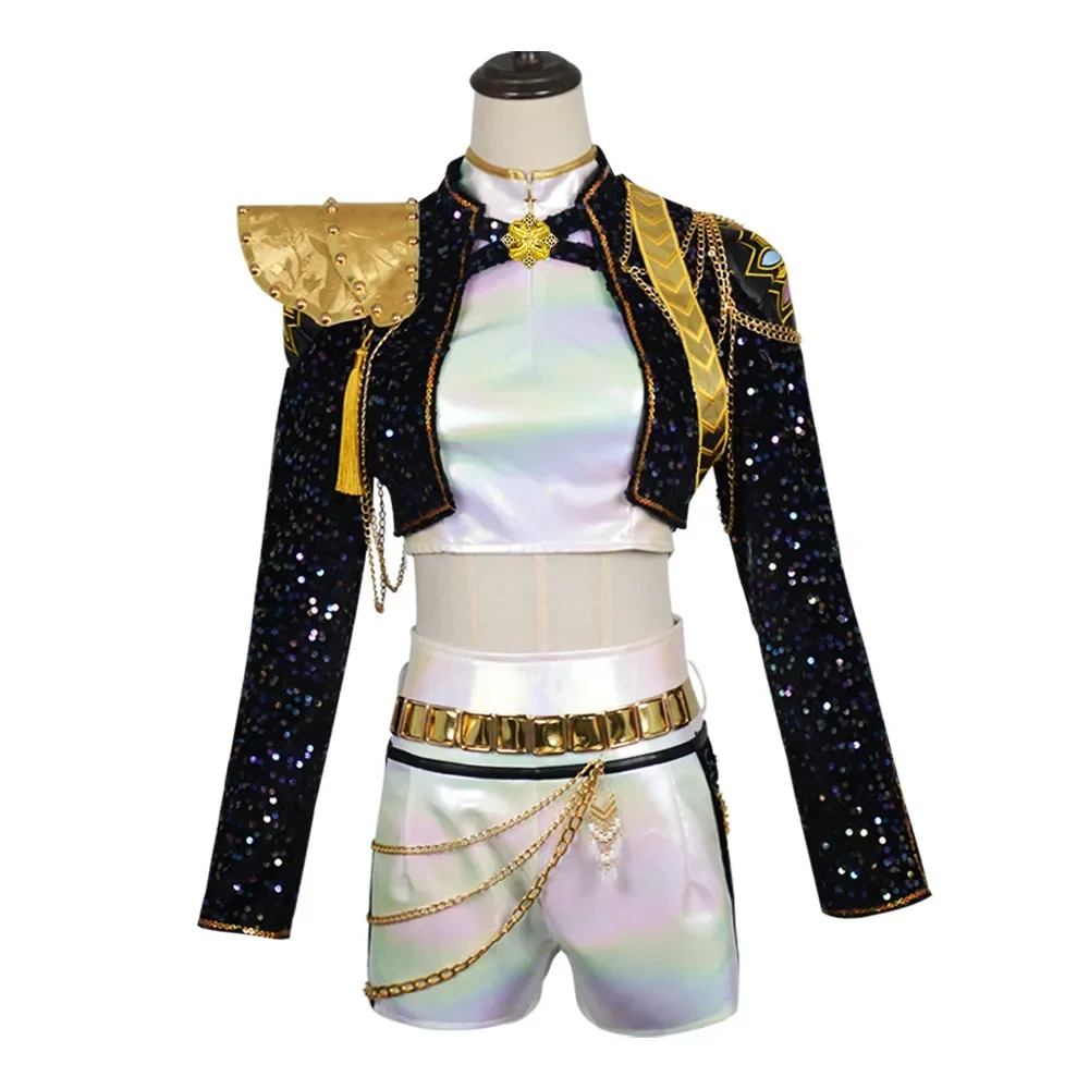 

Roleplay Glitter Costume Cosplay Shiny Costume Cosplay Disguise for Women Suit Outfits Halloween Xmas Carnival Party Suit