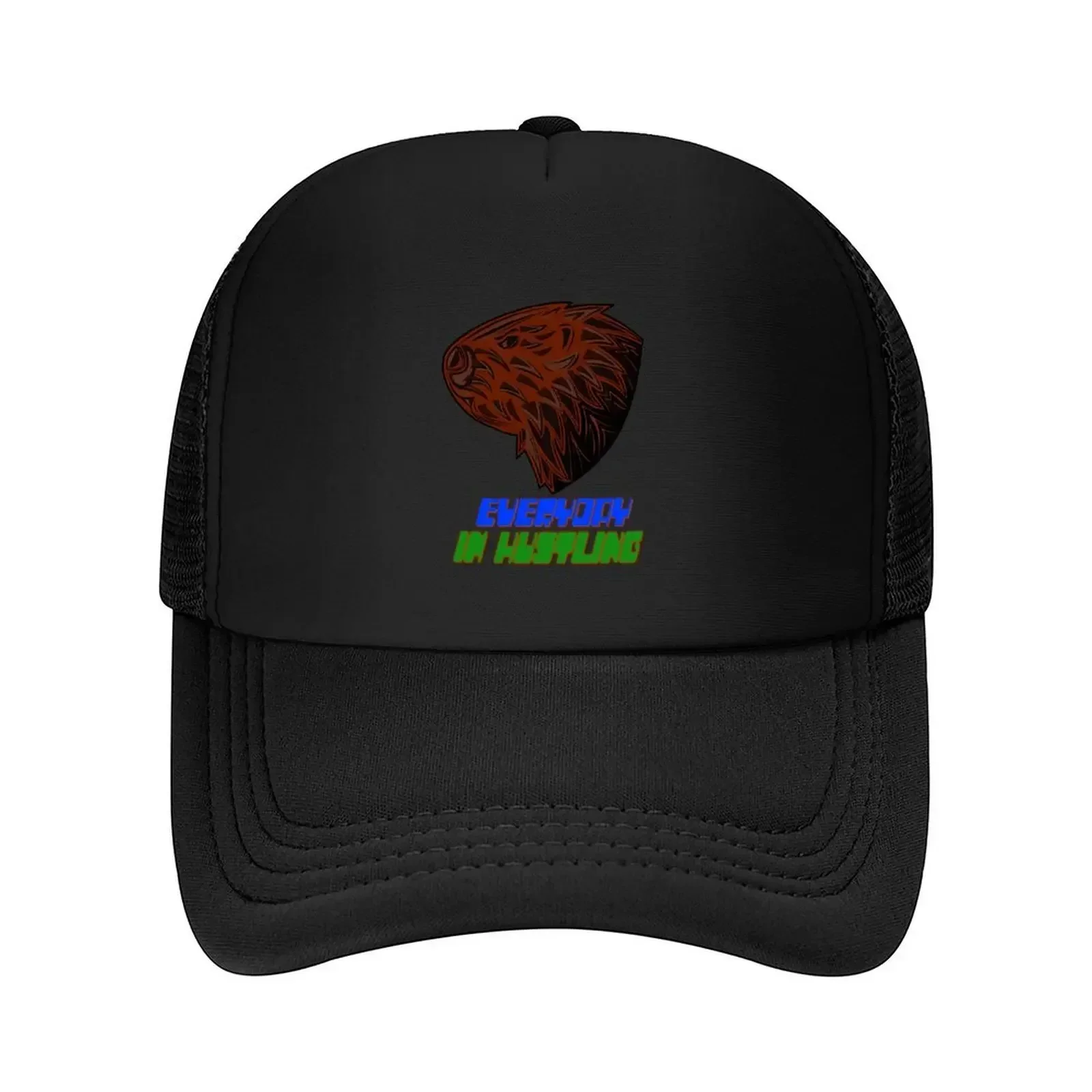 New Everyday I'm Hustling Beaver Baseball Cap beach hat men's big size hat Military Cap Man hats on offer Men Luxury Brand Women