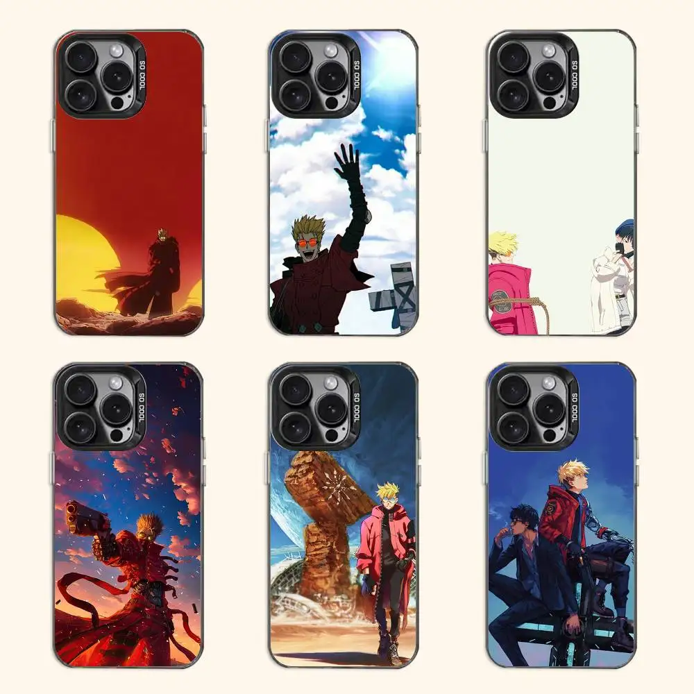 

Anime V-Vash S-Stampede Phone Case For iPhone 17 16e 16 15 14 13 12 11 Pro Max X XR XS MAX Back Cover