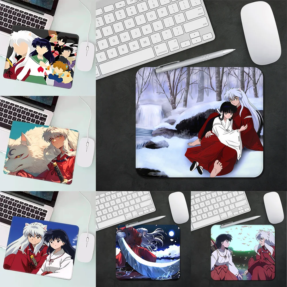 

Anime Inuyasha Gaming Mouse Pad XS Small Mousepad For PC Gamer Desktop Decoration Office Mouse Mat Deskmat Rug