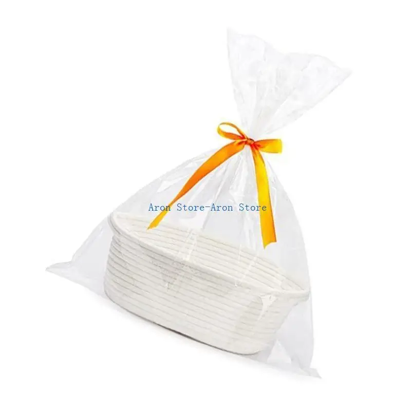 H3CF Breathable Fabric Fabric Organizers Portabel Portable Woved Storage Container Genggam Organisasi Tas untuk Penggunaan Rumah