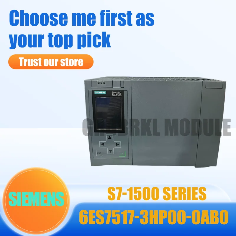 Новый Оригинальный Промышленный ПЛК-контроллер SIEMENS 6ES7517-3HP00-0AB0 S7-1500H CPU 1517H-3 PN PROFINET с резервированием
