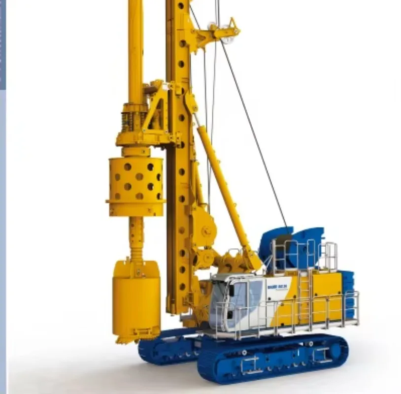 Customized Diesel Rotary Borehole Hydraulic Crawler Drilling Rig Customize Crash Barrier Pile Hammer Pile Driver