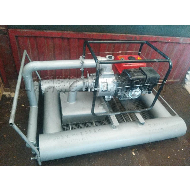 Gasoline powered agricultural lotus root harvester boat type lotus root harvester horseshoe mushroom harvester