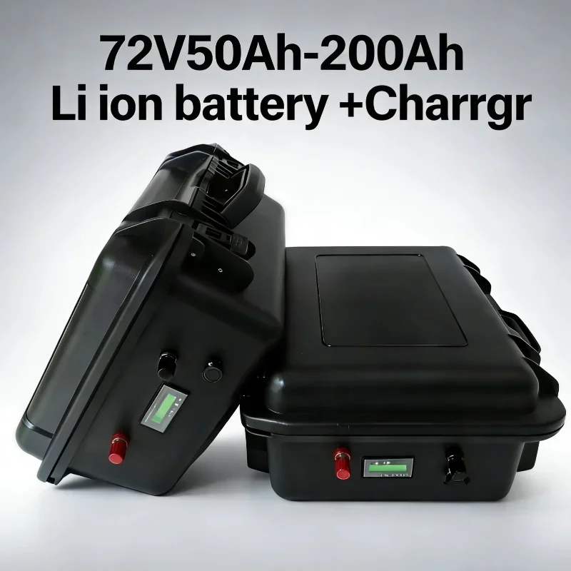 High Performance NMC Li-ion Battery 50-200Ah Rechargeable | 2000+ Deep Cycles Long Life for Golf Cart Solar Marine RV Off-Grid P