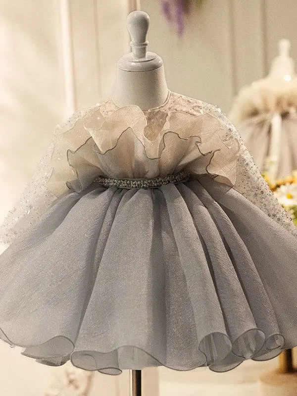 

Пышное платье Princ Sle Long Sve с пайетками для девочек, праздничное, роскошное, высококачественное, для выступлений