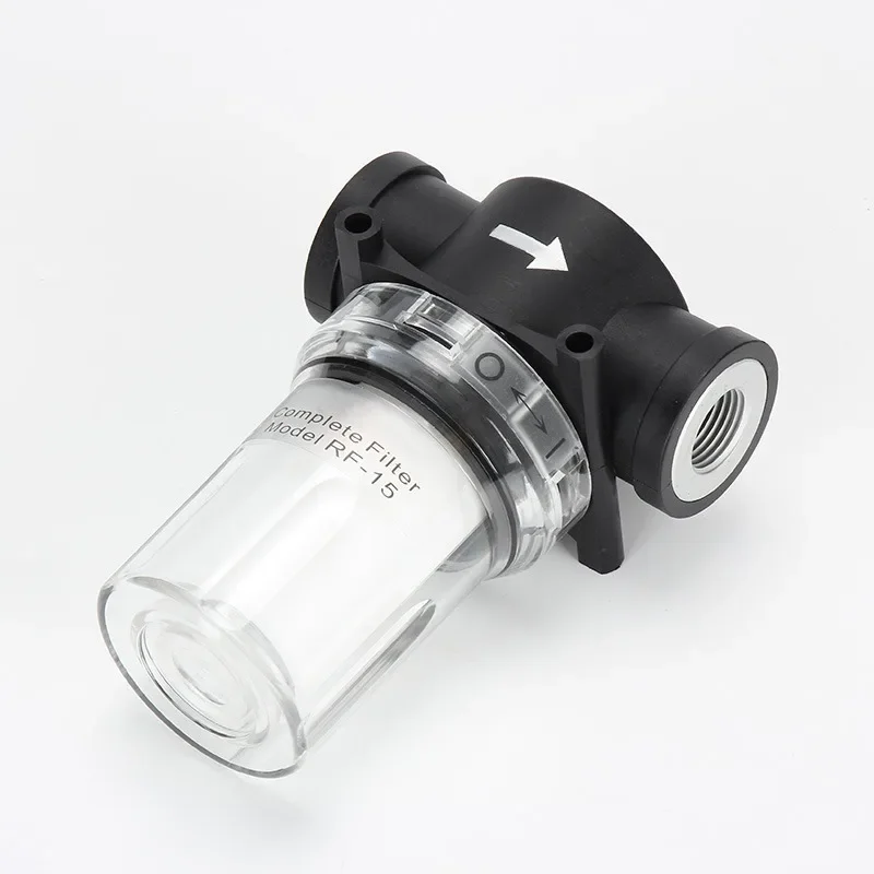 Vacuum Filter Vacuum Pump Filter Large Flow Negative Pressure RF15/20 Vacuum Air Source Filter