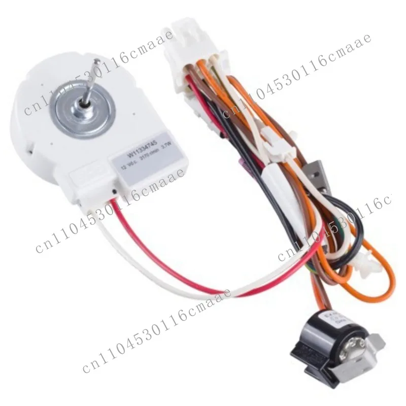 Suitable for W11334745 W10276647 Refrigerator Evaporator Fan Motor Refrigerator Fan DC12V