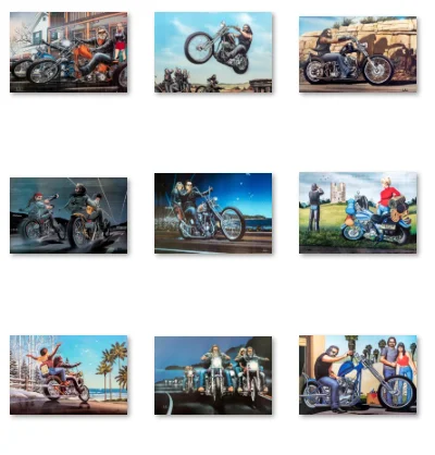47Style Choose David Mann, Print Art Canvas Poster- For Living Room Decoration - Home Wall Decor Picture
