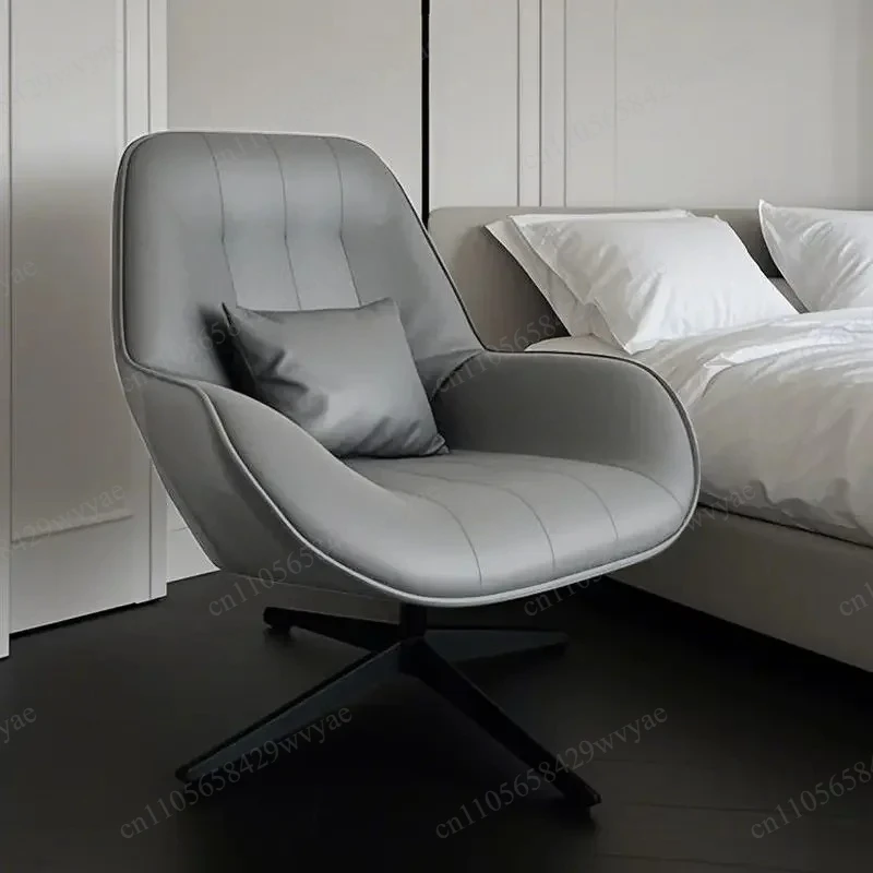 360° Rotating Single Recliner, Leisure Sofa Chair for Living Room Balcony Bedroom