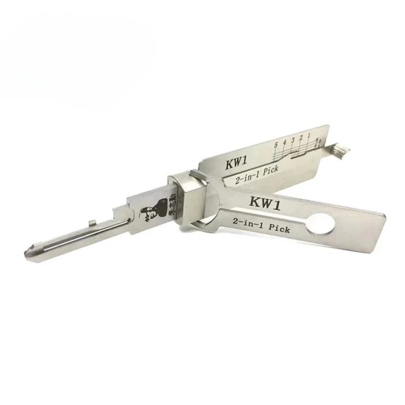 鍵師リーシー 2in1 SC1 SC4 KW5 KW1ツール 民間用錠前オープナー ハンド プロ用鍵師ハンド ドア測定マスターキー用