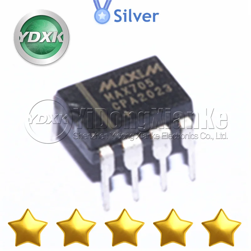 MAX705CPA DIP8 Electronic Components MAX701CPA MAX702CPA MAX704CPA MAX705EPA MAX706CPA New Original MAX706EPA