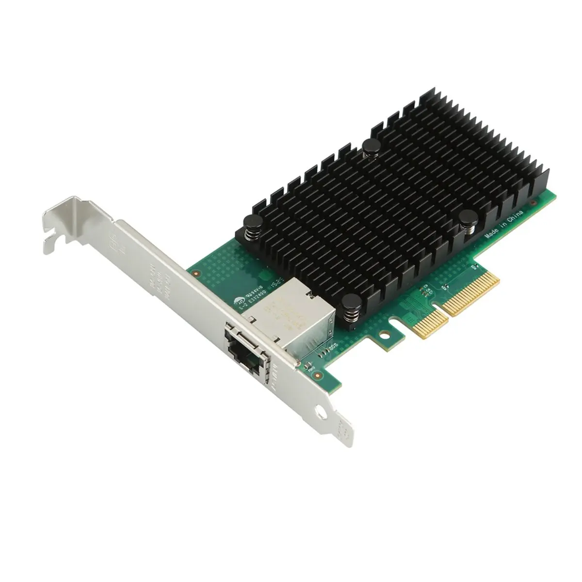 NEW FACTORY~10G PCIe 3.0 to RJ45 Network Card Wired Ethernet Server Network Card AQC107 Chip PCI Express LAN Adapter