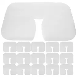 400Pcs Massage Cushion Disposable Face Hole Towel Massage Face Cover Face Pillow Cover Headrest Cover Salon Face