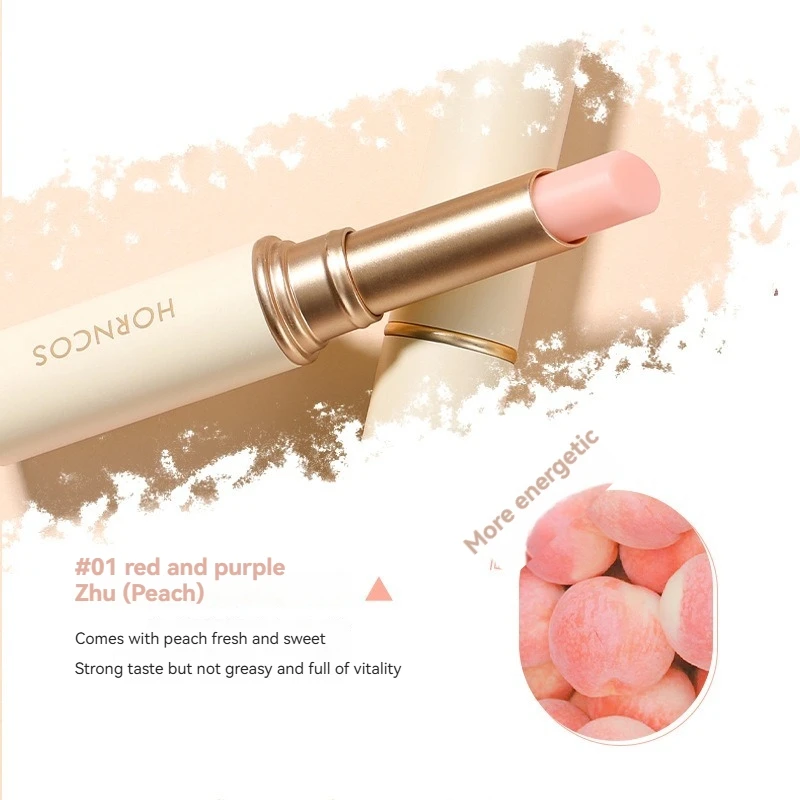 1PC Natürlicher Lippenbalsam Lang anhaltende feuchtigkeitsspendende Lippenstift Temperatur ändern Farbe Lippenstift Anti-Trocknung Feuchtigkeit Lippenpflege