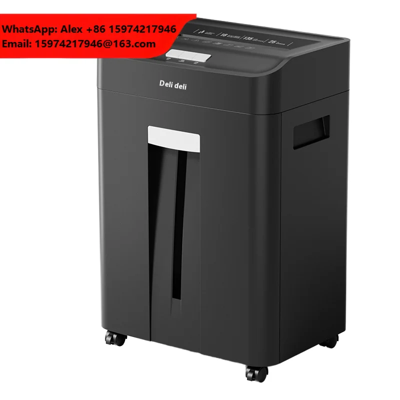 High-end Commercial Shredder CD/card Shredder Can Shred Paper Continuously For 135 Minutes 18 Sheets Each Time Cross-cut