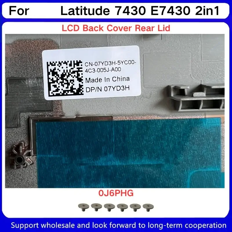 جديد لـ Kailxuling Latitude 7430 E7430 2in1 LCD الغطاء الخلفي الغطاء الخلفي قذيفة 02GP8K 2GP8K