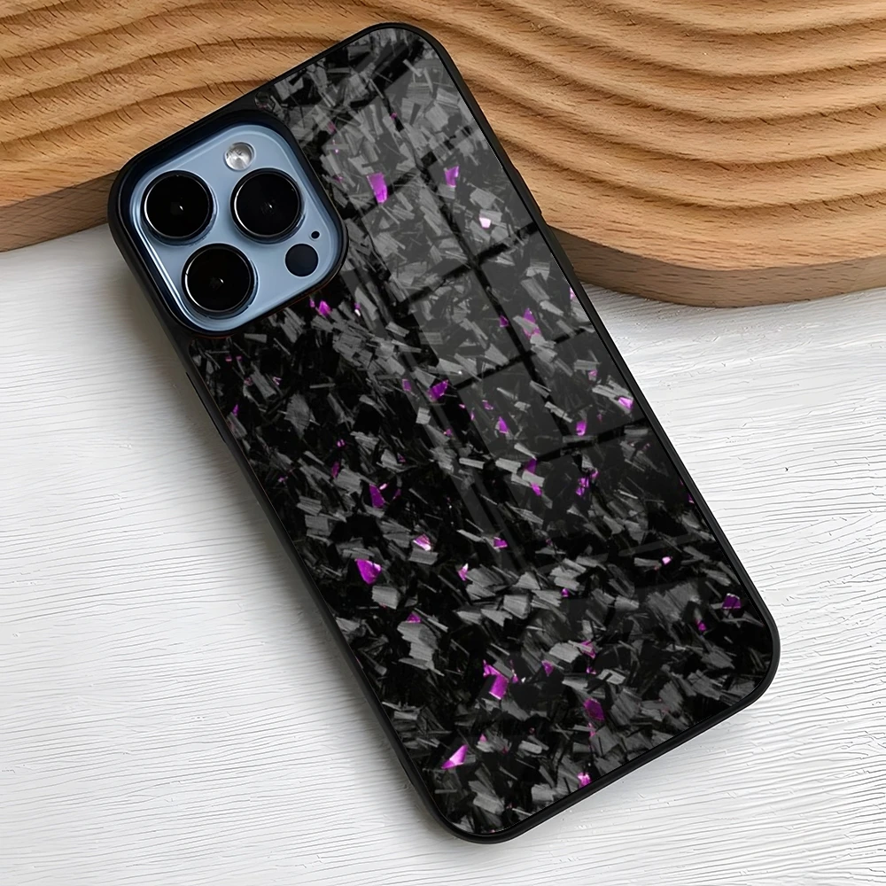 Luxury Gloss Real Carbon Fiber Armor Phone Case For SAMSUNG S22 S20 ULTRA S21 S30 23 Note5 7 8 9 10 S7edge S8 Plus S9 S10E Lite