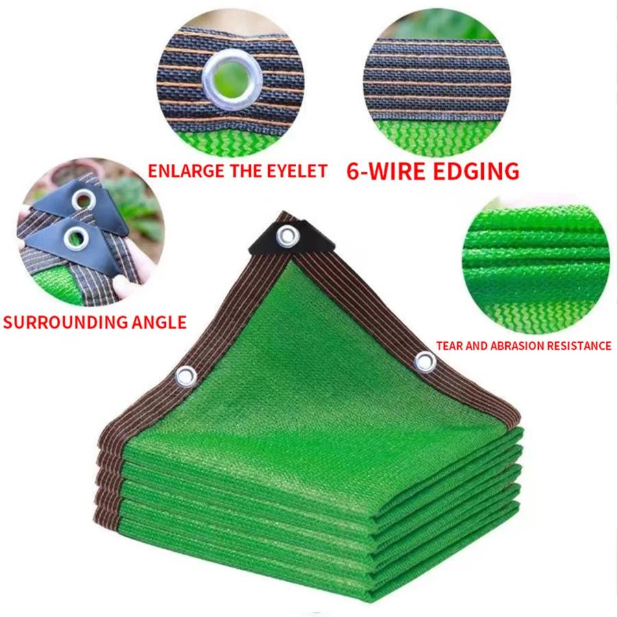 Sonnenschutzstoff 70 % - 80 % Sonnenschutz und UV-Schutz für Gartenpflanzenverkleidungen, Blumen und Gewächshaus-Sonnenschutz