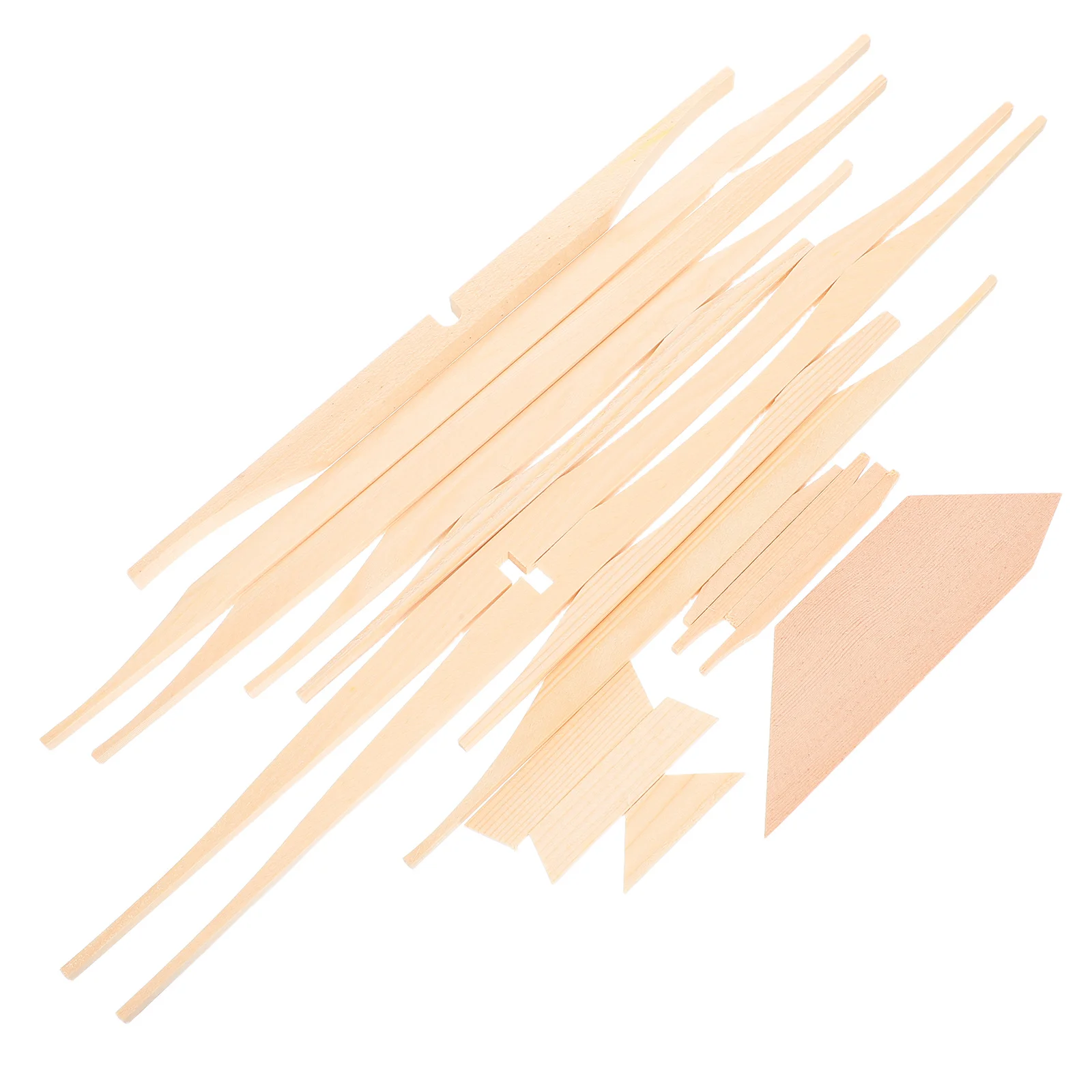 

17Pcs 41 Inch Spruce Brace Wood Kit Acoustic Guitar Luthier DIY Parts Sturdy Trustworthy Tool Multiple Jobs