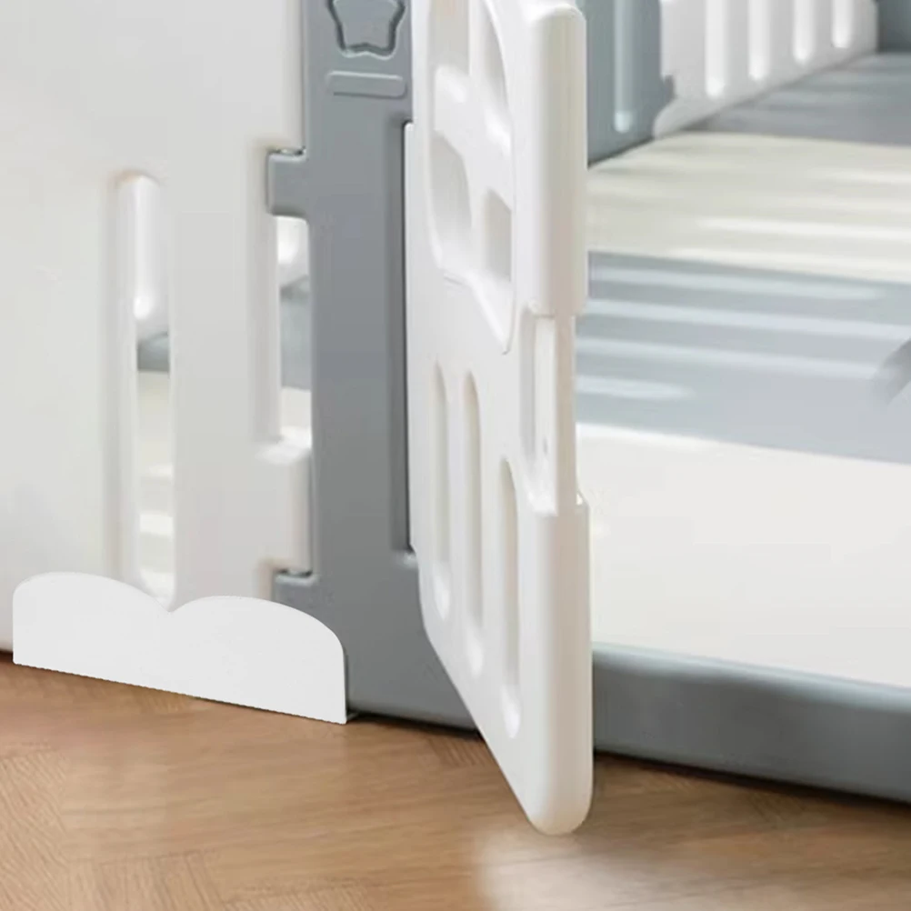 

2pcs Playpen Stabilizer Clips Anti Slip Fence Bracket for Baby Gate Floor Connector Safe Guarding Parts
