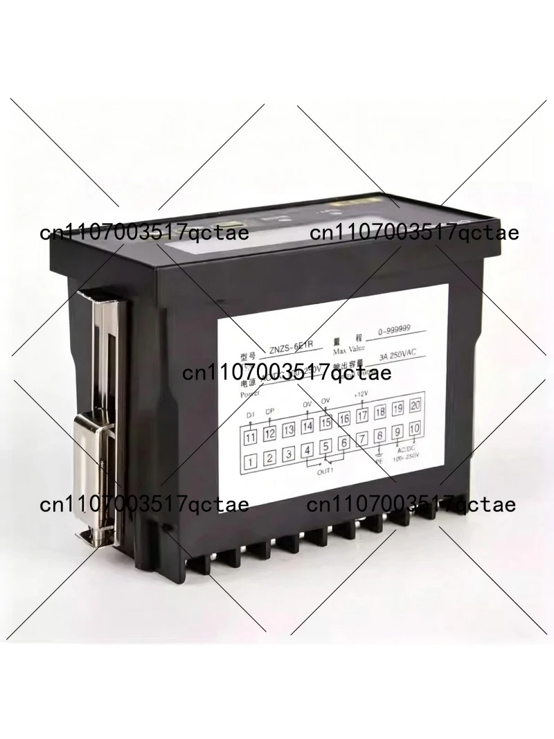 

Digital Tachometer ZNZS2-6E1R ZNZS2-6E2R Linear Speed Meter with Alarm Output for Industrial Measurement