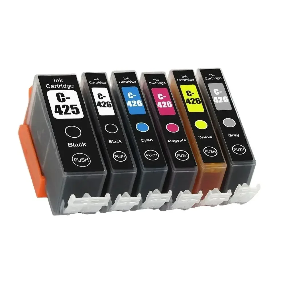 

PGI-425 PGI425 CLI-426 CLI426 Premium Color Compatible Ink Cartridge for Canon PIXMA IP4840 MG5340 MG6140 Printer