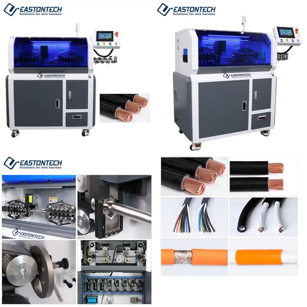 Large New Energy Cable Cutting Wire Stripping Machine 150 Square New Design Cable Manufacturing Equipment