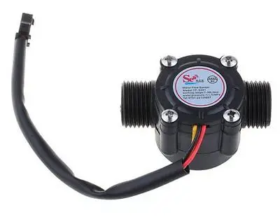 Water flow sensor flowmeter Hall flow sensor Module Water control 1-30L/min 1/2