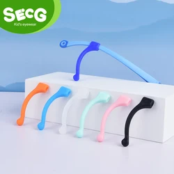 SECG Anti Slip Ear Hook Eyeglass Accessories Grip Glasses Silicone Temple Tip Holder Spectacle Outdoor Eyewear Sport Tool