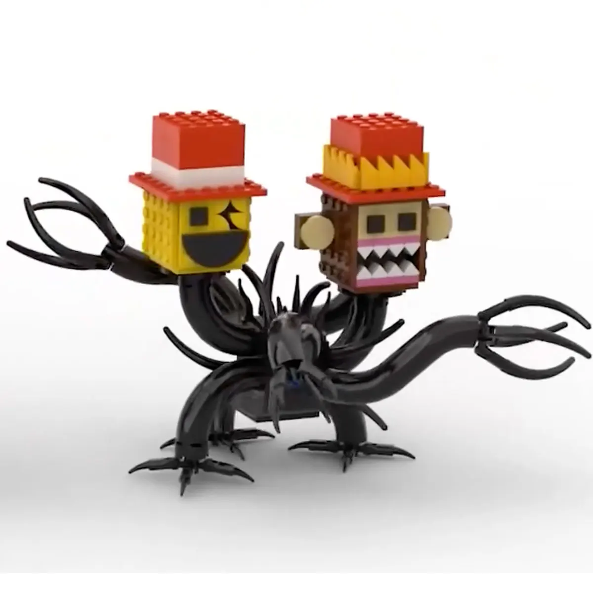 Ensemble de blocs de construction de personnages de jeu d'horreur, jouets en briques de figurines de monstres pour enfants et Fans, cadeaux de collection uniques, nouvelle collection