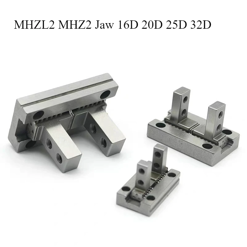 Parallel Finger  Head  MHZ2 Jaw 16D 20D 25D 32D 40D Ball Clamping Claw Cylinder Accessories Factory  Direct Sales