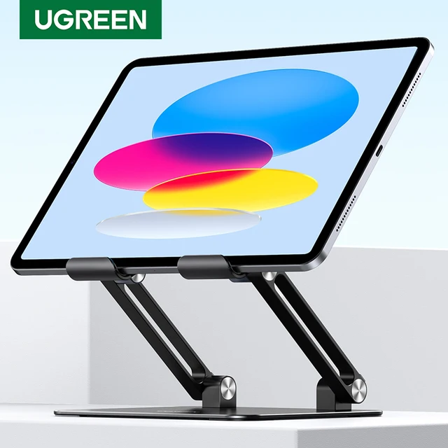 Uchwyt na Tablet UGREEN na nowy iPad 2021 stojak na telefon Samsung składany aluminiowy stojak na laptopa stojak na notebooka iPad Pro