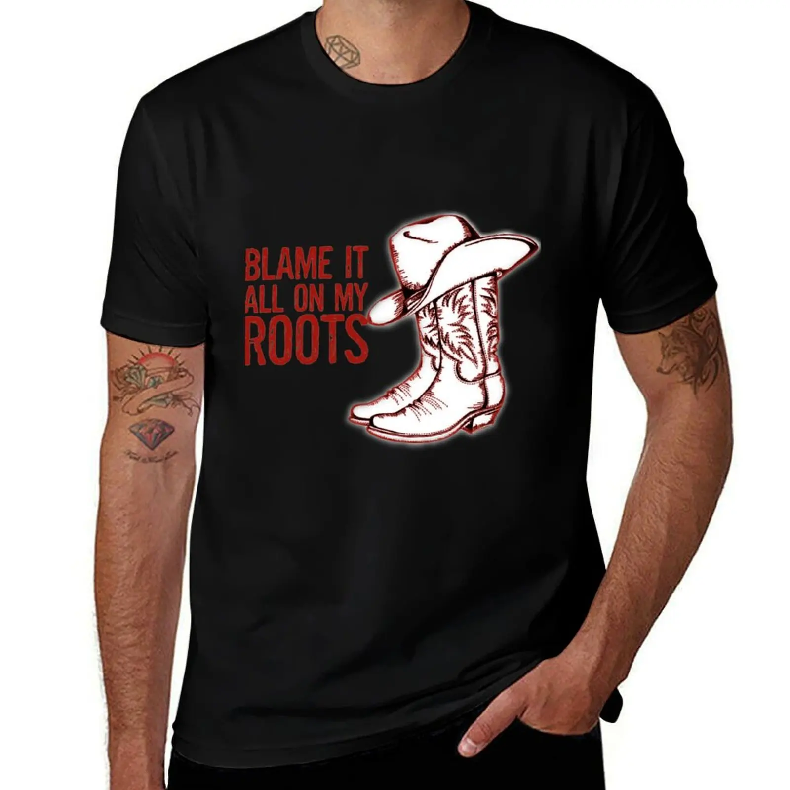 Blame it all on my roots Classic T-Shirt t shirts for man pack white man t shirts for men t shirts with prints T-Shirt #4