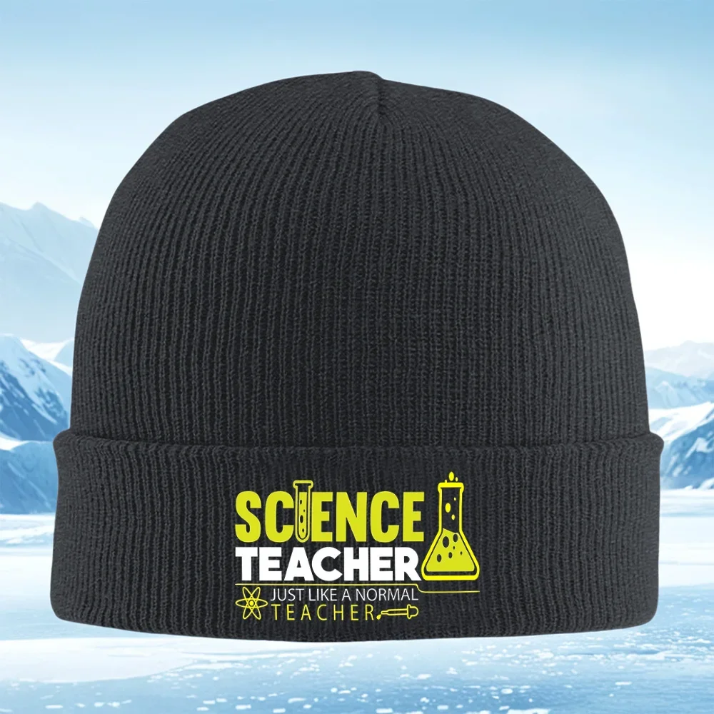 2026 Science Teacher,Normal Teacher. Lab tools. Men Women Unisex Knitted Hat Beanie Pullover Cap Winter Thermal Warm Christmas O