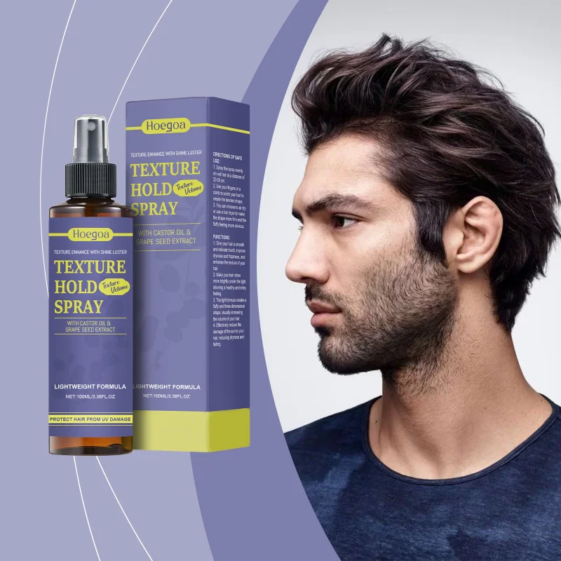 

Texturizing Hair Spray For Men & Women - Volumizing Finishing Spray, Lightweight Hold, Quick Dry, No Sticky Residue, Adds Shine
