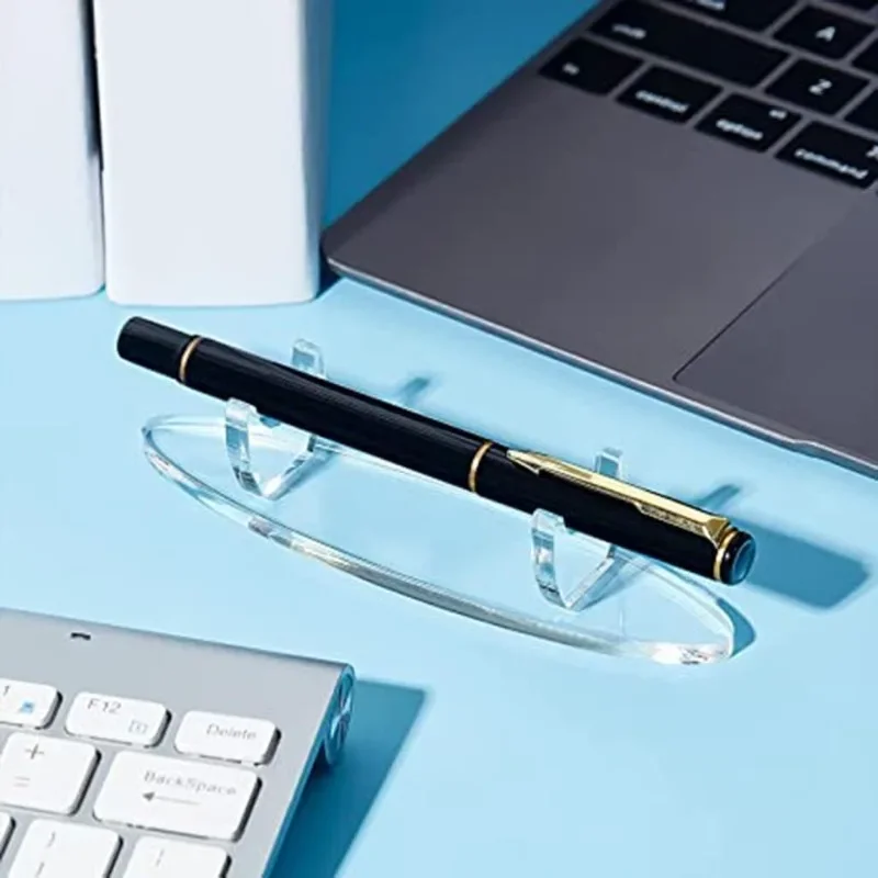 

1 шт. Прозрачный акриловый органайзер для ручек и кистей для макияжа с сушильной стойкой - настольная подставка для кистей и художественных принадлежностей